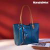 imageMontana West Tote Bags for Women Medium Top Handle Satchel PursesTeal Blue
