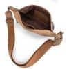 imageMontana West Western Cow Print Fanny Packs for Women Men Western Tooled Whipstitch Waist Belt Bag MW1318194BR