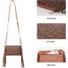 imageMontana West Western Purse for Women Crossbody Bag Wristlet Clutch PurseA3 Brown