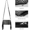 imageMontana West Western Purse for Women Crossbody Bag Wristlet Clutch PurseA3 Leopard Brack