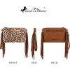 imageMontana West Western Purse for Women Crossbody Bag Wristlet Clutch PurseA3 Leopard Brown