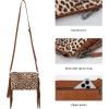 imageMontana West Western Purse for Women Crossbody Bag Wristlet Clutch PurseA3 Leopard Brown
