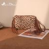 imageMontana West Western Purse for Women Crossbody Bag Wristlet Clutch PurseA3 Leopard Brown