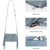 imageMontana West Western Purse for Women Crossbody Bag Wristlet Clutch PurseA3 Light Blue