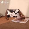imageMontana West Western Purse for Women Crossbody Bag Wristlet Clutch PurseA3 Pattern Cow Brown