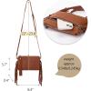 imageMontana West Western Purse for Women Crossbody Bag Wristlet Clutch PurseB1 Brownvegan Leather