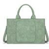 imageMontana West Western Tooling Handbags Vintage Prints and Whipstitch CraftsmanshipStitching Green