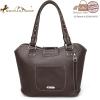 imageMontana West Western Tote Bag for Women Tooled Shoulder Bag Ladies Purses and HandbagsAtooling Coffee