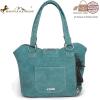 imageMontana West Western Tote Bag for Women Tooled Shoulder Bag Ladies Purses and HandbagsAtooling Turquoise