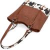 imageMontana West Western Tote Bag for Women Tooled Shoulder Bag Ladies Purses and HandbagsCcow Brown