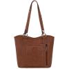 imageMontana West Western Tote Bag for Women Tooled Shoulder Bag Ladies Purses and HandbagsCcow Brown