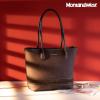 imageMontana West Woven Tote Bags for Women Purses and Handbags with Concealed Carry Back Zipper PocketWoven Coffee