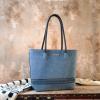 imageMontana West Woven Tote Bags for Women Purses and Handbags with Concealed Carry Back Zipper PocketWoven Steel Blue