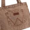 imageMontana West Wrangler Tote Bag for Women Large Denim Purses for Work TravelBrown