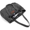 imageMontana West Wrangler Tote Bag for Women Large Denim Purses for Work TravelGrey