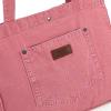 imageMontana West Wrangler Tote Bag for Women Large Denim Purses for Work TravelPink