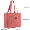 imageMontana West Wrangler Tote Bag for Women Large Denim Purses for Work TravelPink