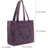 imageMontana West Wrangler Tote Bag for Women Large Denim Purses for Work TravelPurple