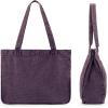 imageMontana West Wrangler Tote Bag for Women Large Denim Purses for Work TravelPurple