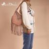 imageMontana Western Fringe Hobo Bags for Women Top Handle Shoulder PursesDark Pink