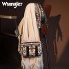 imageWrangler Crossbody Bag for Women Boho Aztec Small Multi Pocket Crossover PurseAngel Diamond Black With Adjustable Strap