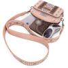imageWrangler Crossbody Bag for Women Boho Aztec Small Multi Pocket Crossover PurseAngel Diamond Pink With Adjustable Strap