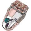 imageWrangler Crossbody Bag for Women Boho Aztec Small Multi Pocket Crossover PurseAngel Retro Grey