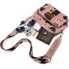 imageWrangler Crossbody Bag for Women Western Cowgirl Crossbody Purses with Guitar StrapCow Print Pink