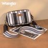 imageWrangler Crossbody Bag for Women Western Cowgirl Crossbody Purses with Guitar StrapStripe Black