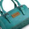 imageWrangler Crossbody Bags for Women Mini Satchel Handbags with StrapEmbossedturquoise