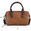 imageWrangler Crossbody Bags for Women Mini Satchel Handbags with StrapVintagebrown