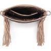 imageWrangler Crossbody Bags for Women Western Fringe Top Handle Handbags Embroidered Boot Scroll Crossbody BagAmediumtan