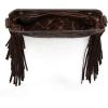 imageWrangler Crossbody Bags for Women Western Fringe Top Handle Handbags Embroidered Boot Scroll Crossbody BagBlargecoffee
