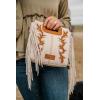 imageWrangler Crossbody Bags for Women Western Fringe Top Handle Handbags Embroidered Boot Scroll Crossbody BagEbeige