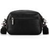 imageWrangler Crossbody Purses for Women Trendy Camera Snapshot Bag with Wide StrapDouble Layer Black