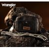 imageWrangler Crossbody Purses for Women Trendy Camera Snapshot Bag with Wide StrapDouble Layer Black