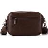 imageWrangler Crossbody Purses for Women Trendy Camera Snapshot Bag with Wide StrapDouble Layer Coffee