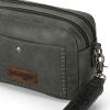 imageWrangler Crossbody Purses for Women Trendy Camera Snapshot Bag with Wide StrapDouble Layer Dark Dreen