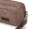 imageWrangler Crossbody Purses for Women Trendy Camera Snapshot Bag with Wide StrapDouble Layer Khaki