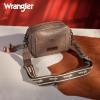 imageWrangler Crossbody Purses for Women Trendy Camera Snapshot Bag with Wide StrapDouble Layer Khaki