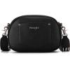 imageWrangler Crossbody Purses for Women Trendy Camera Snapshot Bag with Wide StrapRetro Black