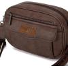 imageWrangler Crossbody Purses for Women Trendy Camera Snapshot Bag with Wide StrapRetro Coffee