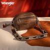 imageWrangler Crossbody Purses for Women Trendy Camera Snapshot Bag with Wide StrapRetro Coffee