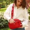 imageWrangler Crossbody Purses for Women Trendy Camera Snapshot Bag with Wide StrapRetro Red