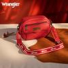 imageWrangler Crossbody Purses for Women Trendy Camera Snapshot Bag with Wide StrapRetro Red