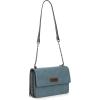 imageWrangler Flap Crossbody Purse for Women Shoulder Bag Vintage Wallets with Chain StrapEther Blue