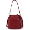 imageWrangler Hobo Bags for Women Designer Aztec Bucket Purses Western Tapestry Shoulder HandbagsTrendymaroon