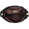 imageWrangler Hobo Bags for Women Vegan Leather Top Handle Shoulder Purses and HandbagsSolid Black