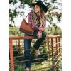 imageWrangler Hobo Bags for Women Vegan Leather Top Handle Shoulder Purses and HandbagsTwo Tone Brown