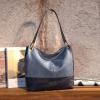 imageWrangler Hobo Bags for Women Vegan Leather Top Handle Shoulder Purses and HandbagsTwo Tone Jean